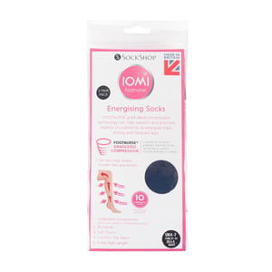 Calcetines de Compresión Graduada de 40 Denier para Unisex - Calcetines Energizantes (4 Pares)