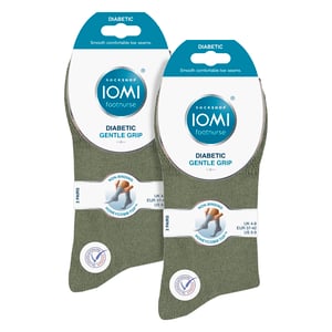Paquete de 6 calcetines diabéticos para mujeres de algodón sin elasticidad con punta sin costuras