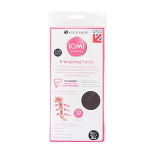 Calcetines de Compresión Graduada para Unisex de 40 Denier – Calcetines Energizantes (4 PARES)
