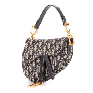 Dior Saddle Pouch  en Armada Lienzo