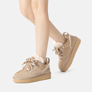 BOTAS DE SNEAKER EN PLATFORM DE LACITO MARMOLADAS PARA MUJERES EVER AU Australia