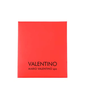 Cartera con cierre tipo zip Valentino Alexia en beige