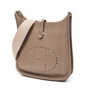 Hermès Evelyne I PM en Etoupe Piel de becerro