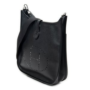 Hermès Evelyne II PM en Negro Piel de becerro