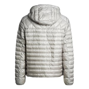 Chaqueta Con Capucha Plateada Miroku De Parajumpers