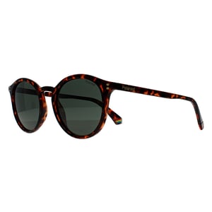 Polaroid Round Unisex Verde Habana Polarizadas PLD 6233/S