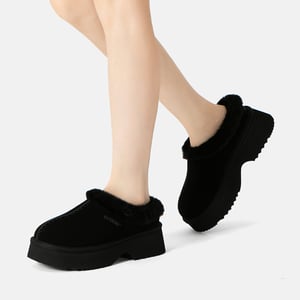Botas de plataforma gruesa de piel de oveja para mujer Savanna de EVER AU Australia
