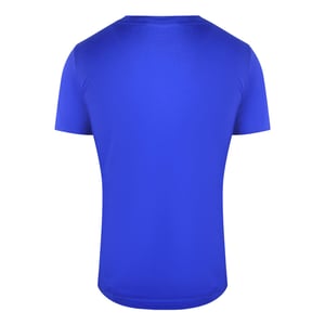 Camiseta Azul Con Doble Sonrisa De Moschino