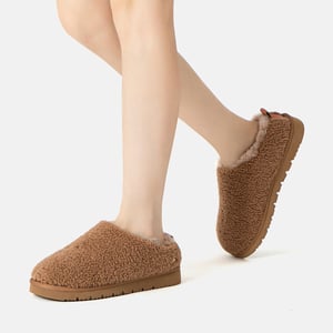 EVER AU Australia Zapatillas de Casa de Felpa para Mujer Snipe