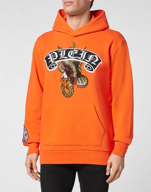Sudadera Con Capucha Gothic Plein