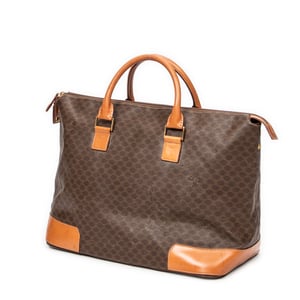 Celine Weekender  en Marrón Lona recubierta