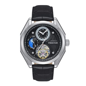 Reloj Heritor Automático Antoni con Correa de Cuero