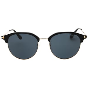 Gafas De Sol Ahumadas Con Marco Negro Brillante De Tom Ford