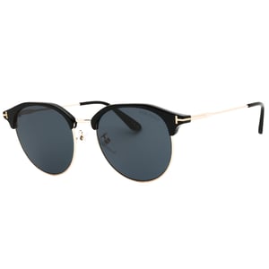 Gafas De Sol Ahumadas Con Marco Negro Brillante De Tom Ford