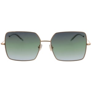 Gafas de sol Hugo Boss con montura de metal en oro rosa y lentes grises y verdes
