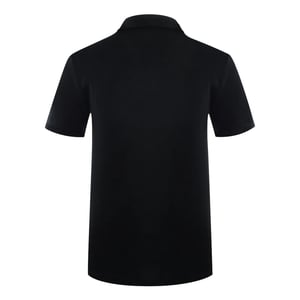 Polo Negro Caviar Con Parche Pequeño De Diesel