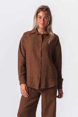 Camisa Lilly - Marrón