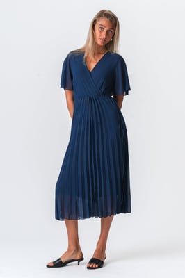 Vestido Lina - Azul marino