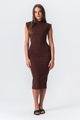 Vestido Isabella - Marrón