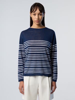 North Sails Sweater Striped crew-neck