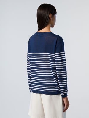 North Sails Sweater Striped crew-neck