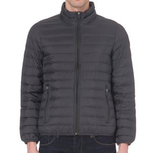 Chaqueta Acolchada Gris De Armani Jeans