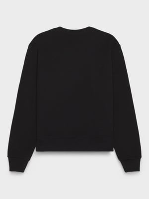 Amiri 22 Sudadera Negra con Cuello Redondo