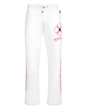 Jogger Pants Puffy Chrome Crest