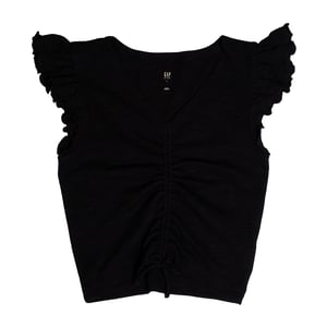Camiseta Manga Corta con Volantes 665918 para Niña