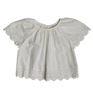 Blusa Bordada Manga Corta 813299 para Niña