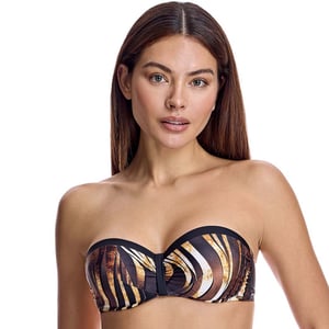 Top de Bikini Strapler con Copa y Aro W251246 para Mujer