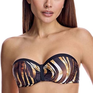 Top de Bikini Strapler con Copa y Aro W251246 para Mujer