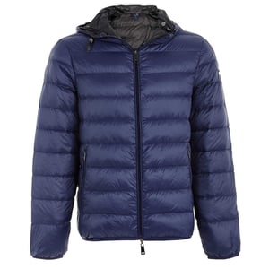 Chaqueta Reversible Azul Marino De Armani Jeans