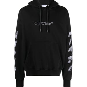 Sudadera Con Capucha Off-white Diags Bit Book Skate Negra
