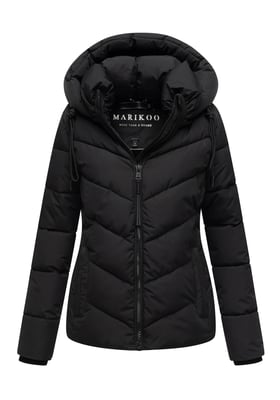 Chaqueta de invierno Marikoo Sahnemausii XVI para mujer con capucha desmontable