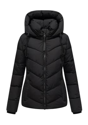 Chaqueta de invierno Marikoo Sahnemausii XVI para mujer con capucha desmontable