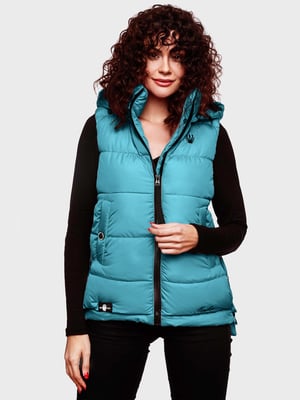 Marikoo chaleco acolchado mujer – Zarinaa ligero con capucha desmontable