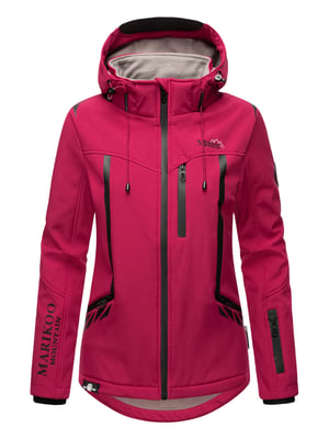 Marikoo chaqueta softshell mujer – Mount-Cho-Oyu con capucha desmontable