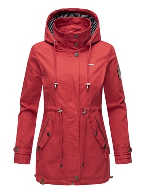 Chaqueta ligera de entretiempo Marikoo para mujer con capucha desmontable