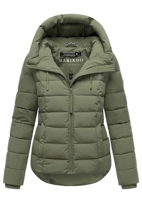 Chaqueta acolchada de invierno Marikoo Tayenaa para mujer con capucha y bolsillos forrados