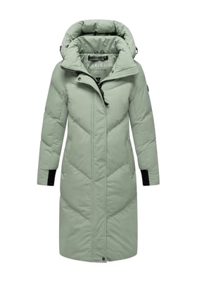 Abrigo acolchado de mujer Marikoo Teonaa con capucha desmontable y estilo elegante