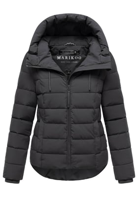 Chaqueta acolchada de invierno Marikoo Tayenaa para mujer con capucha y bolsillos forrados