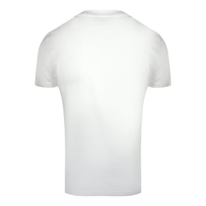 Camiseta Blanca Brillante Con El Logotipo De Diesel
