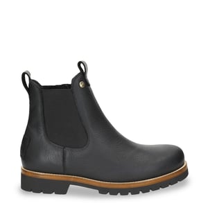Botas Chelsea impermeables de cuero negro Beny Igloo C1 para hombre de Panama Jack