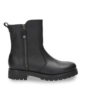Botines Panama Jack Fabi Igloo B1 de piel impermeable en color negro para mujer