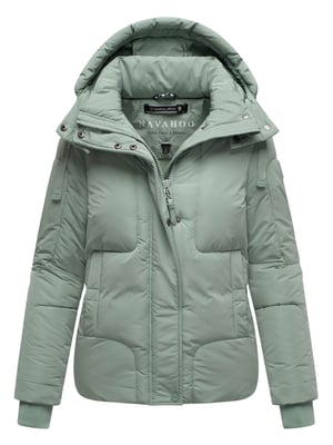 Chaqueta acolchada de mujer Navahoo Zauberlicht con forro polar y capucha