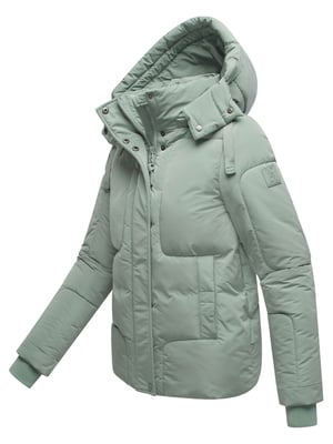 Chaqueta acolchada de mujer Navahoo Zauberlicht con forro polar y capucha