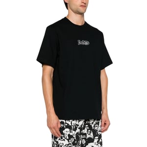 Camiseta Negra Carbón Con El Logotipo De Burberry Signature