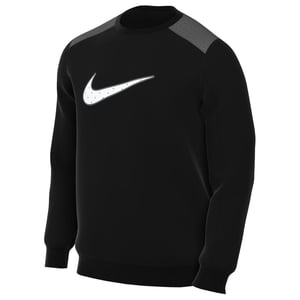 Suéter Negro Con Logo Swoosh Grande De Nike