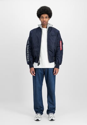MA-1 D-Tec Sleeve Embroidery Bomber Jacket